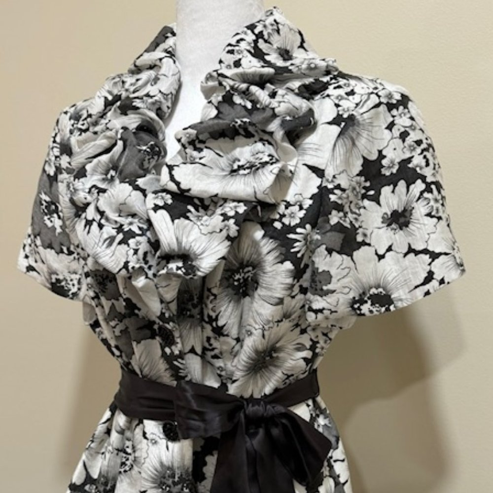 Ruffled Dressy Top by Adrianna Papell sz 14W